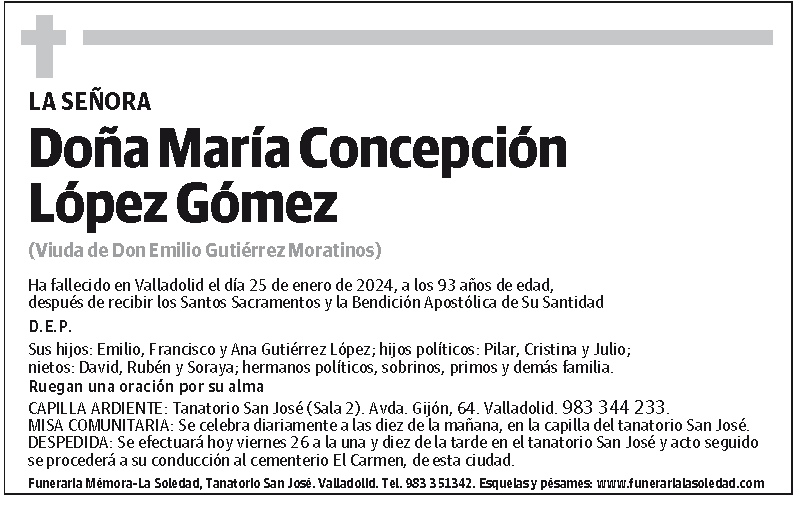 María Concepción López Gómez