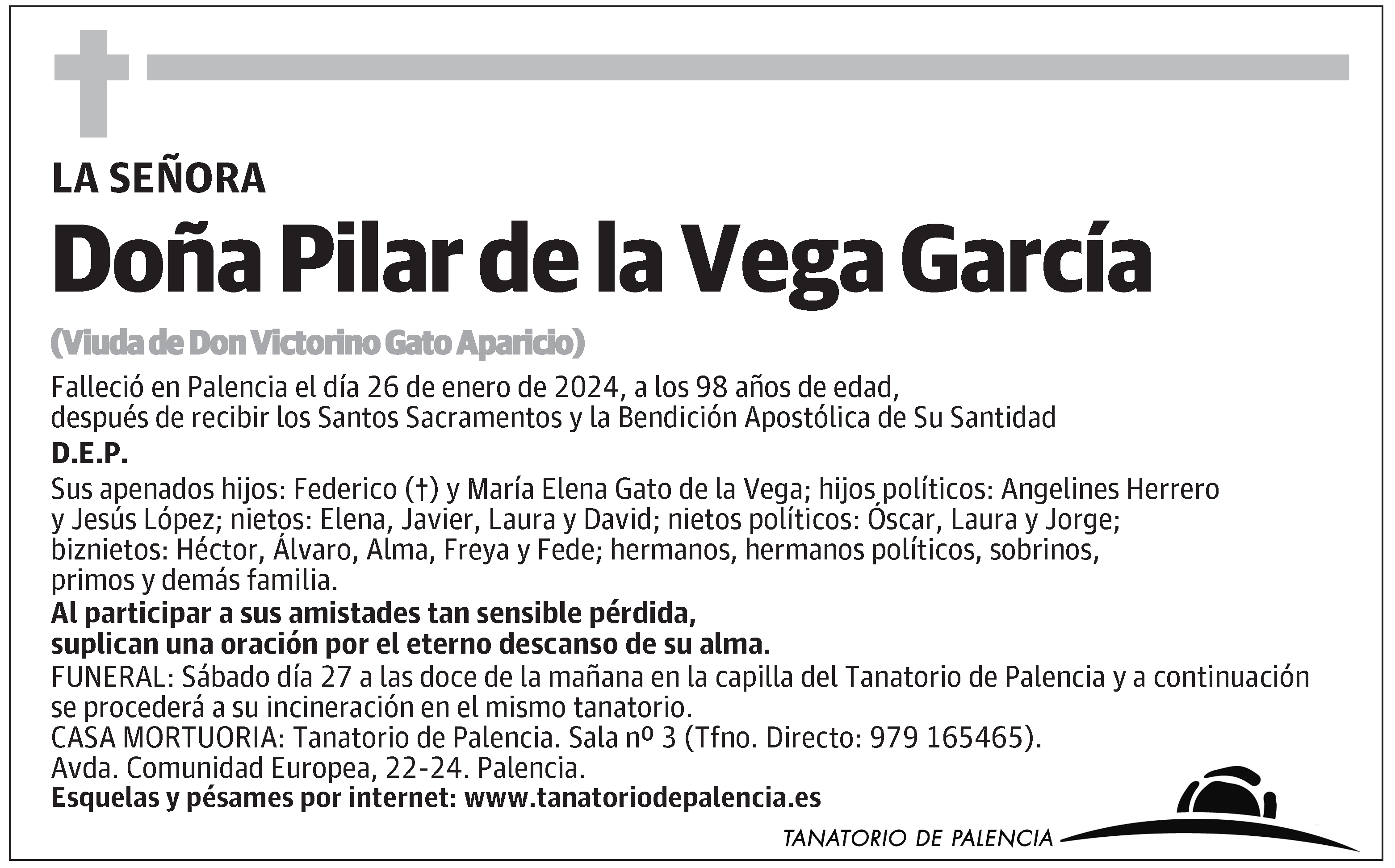 Pilar de la Vega García