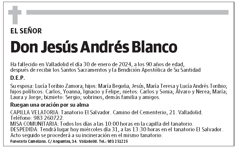 Jesús Andrés Blanco