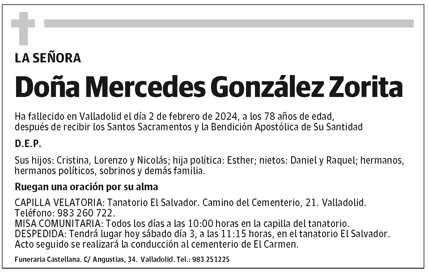 Mercedes González Zorita