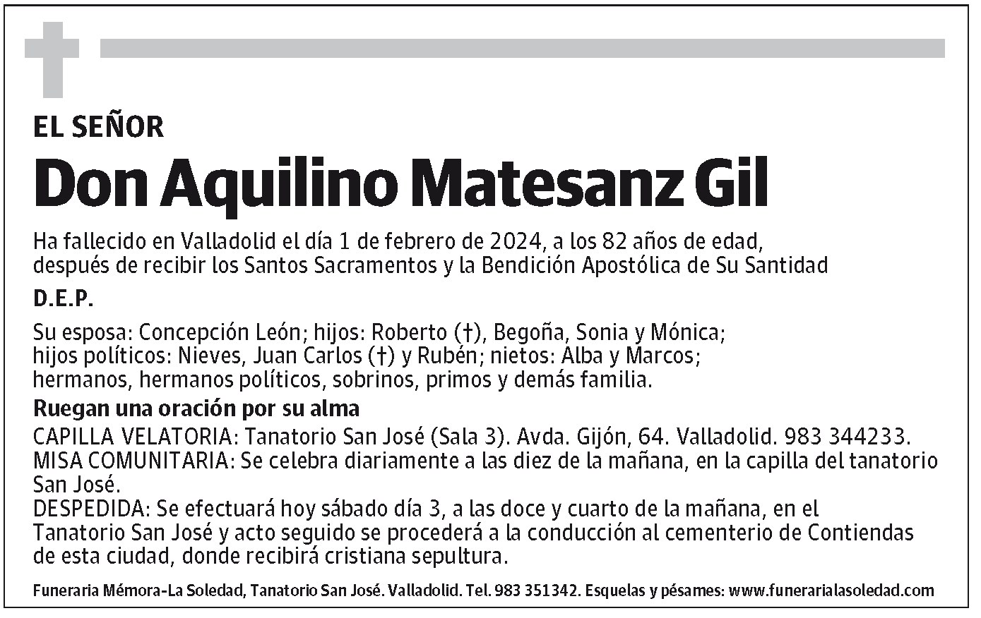 Aquilino Matesanz Gil