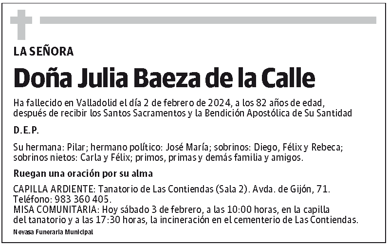 Julia Baeza de la Calle