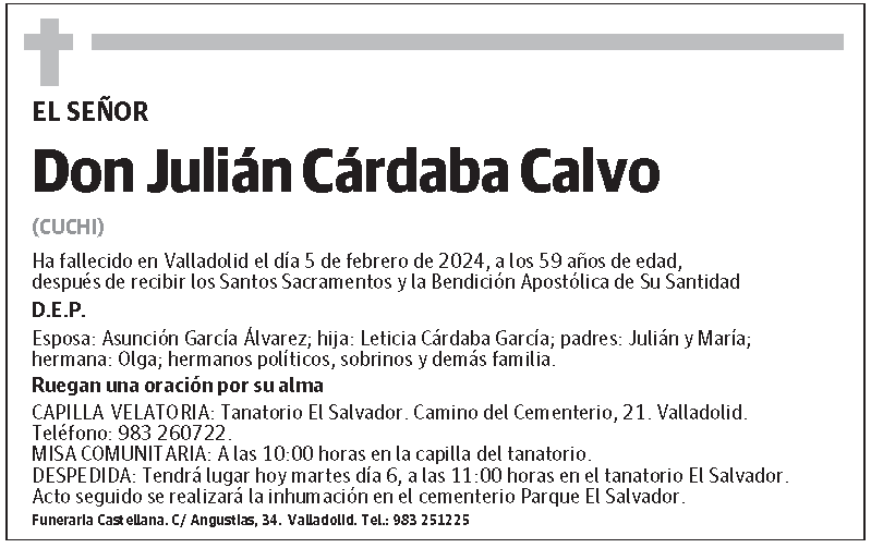Julián Cárdaba Calvo