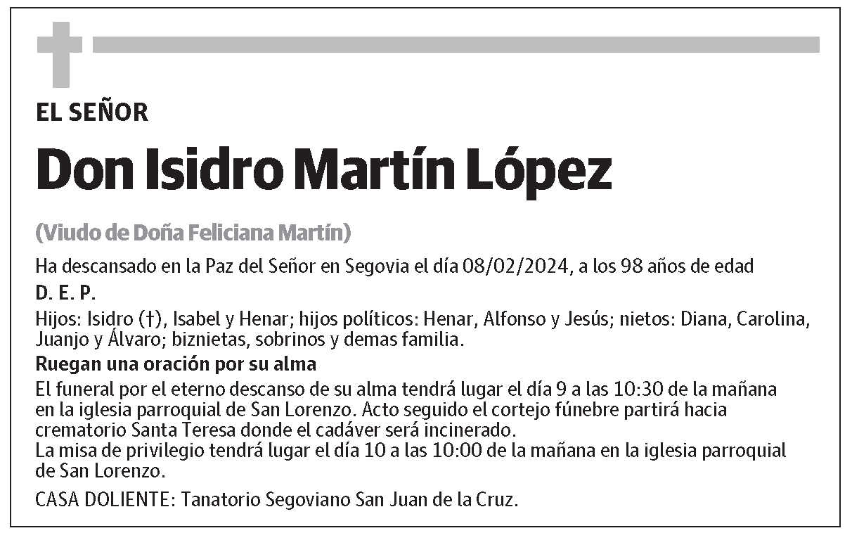Isidro Martín López
