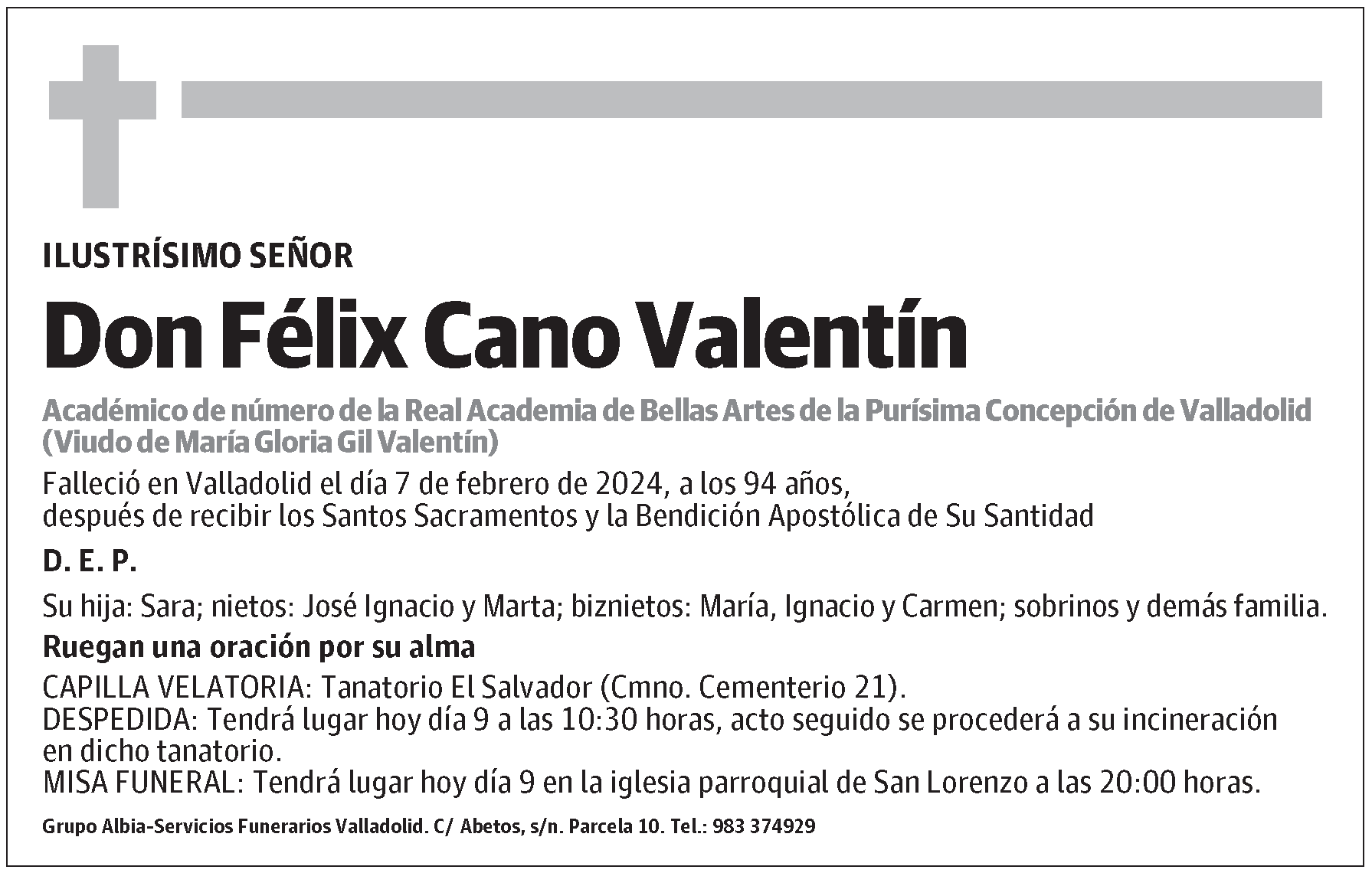 Félix Cano Valentín