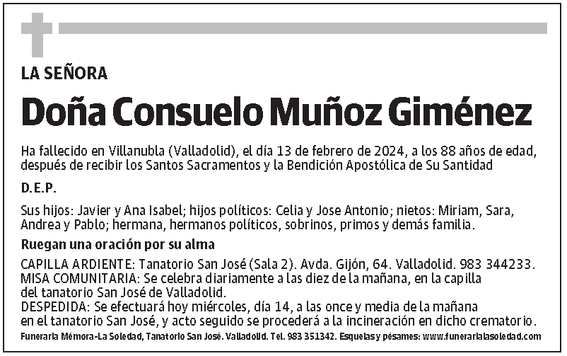 Consuelo Muñoz Giménez
