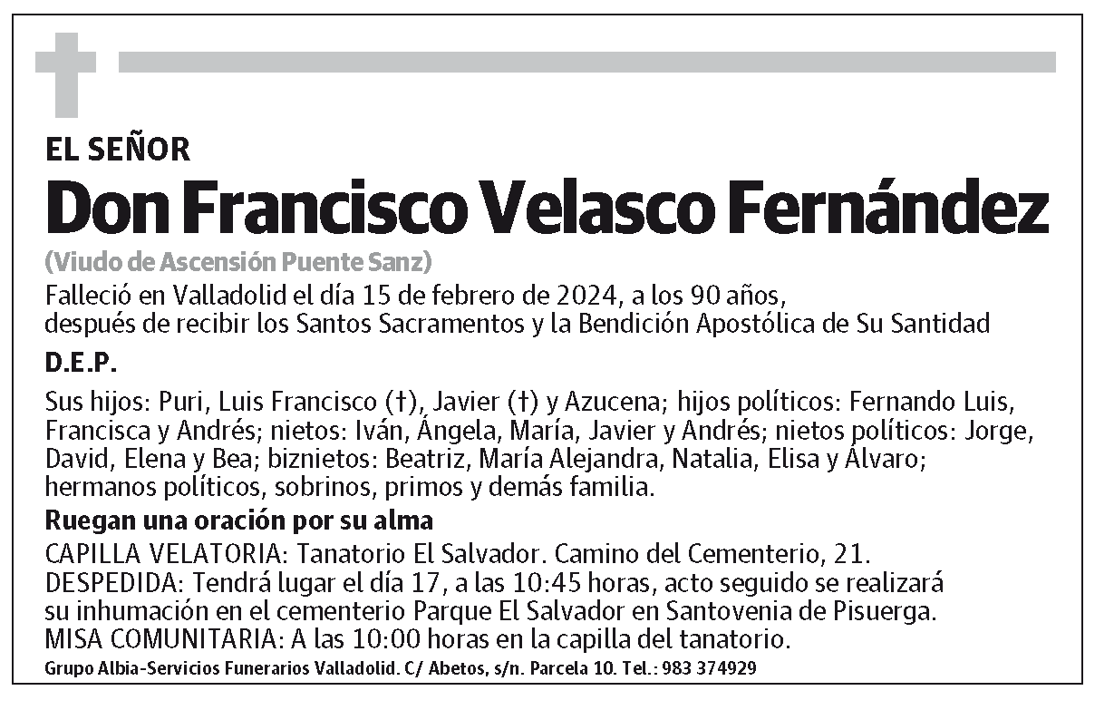 Francisco Velasco Fernández
