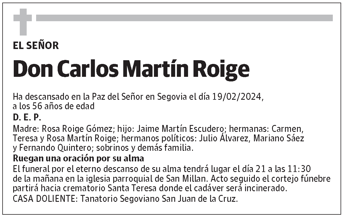 Carlos Martín Roige