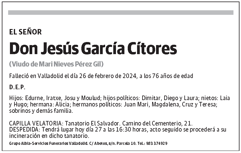 Jesús García Cítores