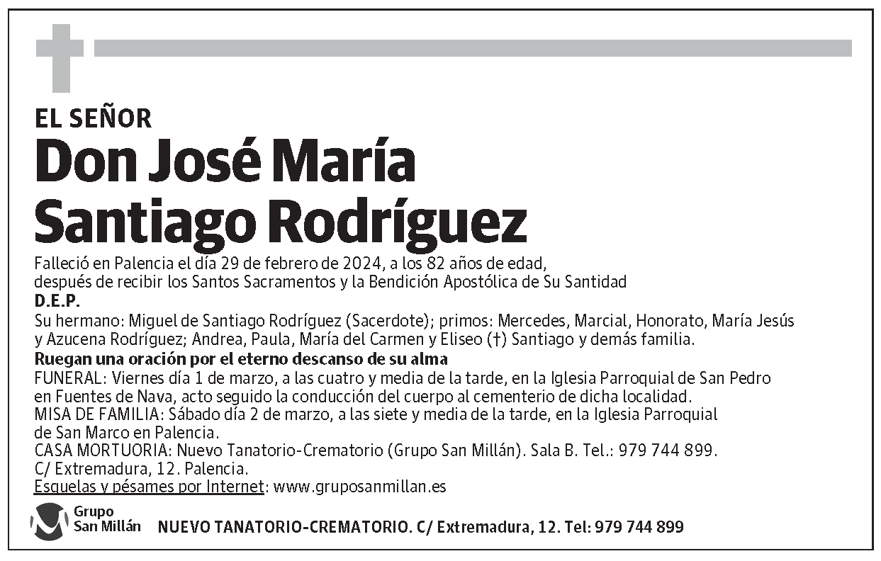 José María Santiago Rodríguez