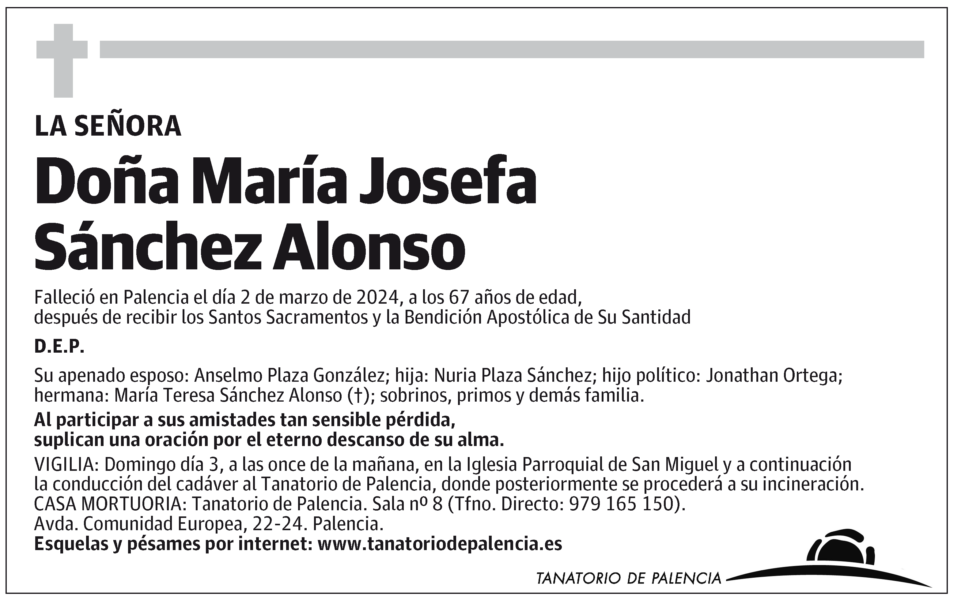 María Josefa Sánchez Alonso