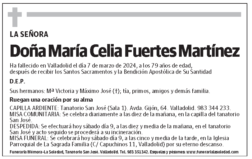 María Celia Fuertes Martínez