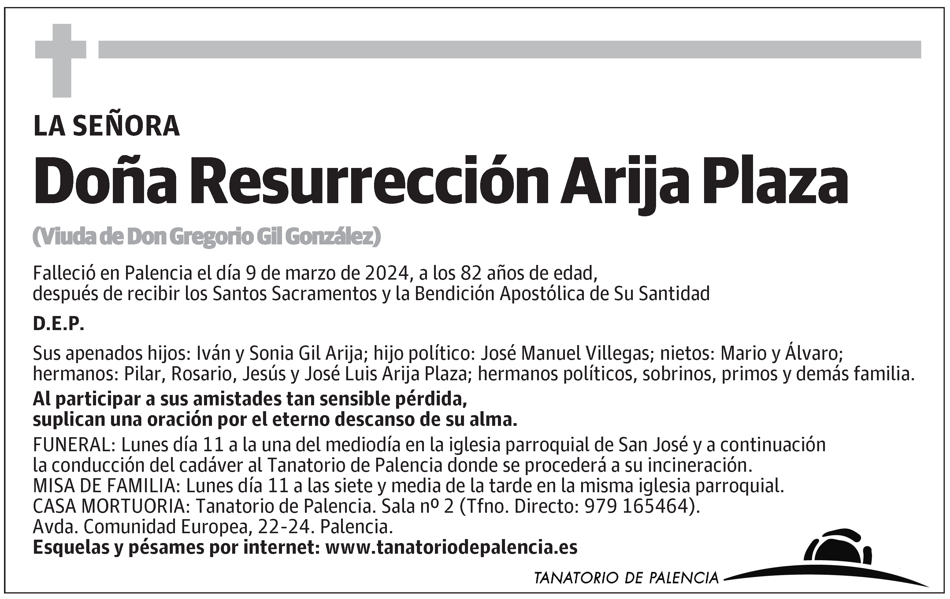 Resurrección Arija Plaza