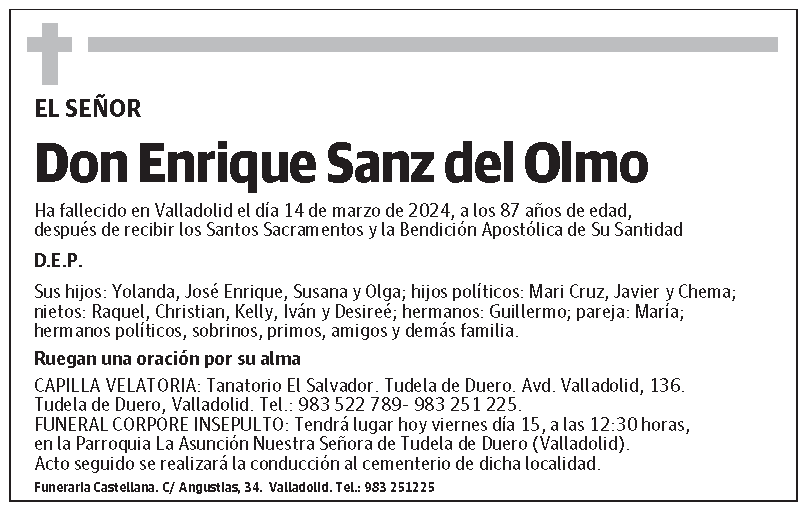 Enrique Sanz del Olmo