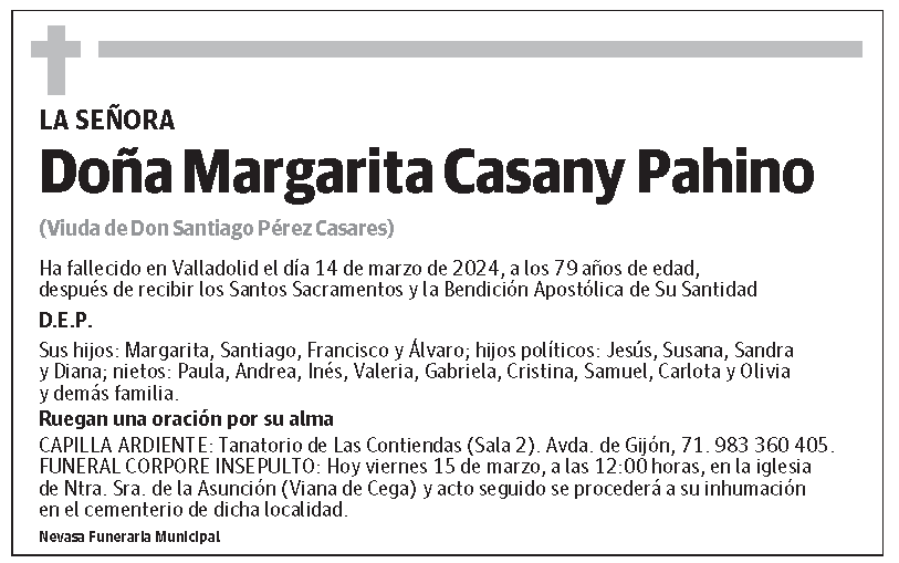 Margarita Casany Pahino