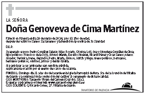 Genoveva de Cima Martínez