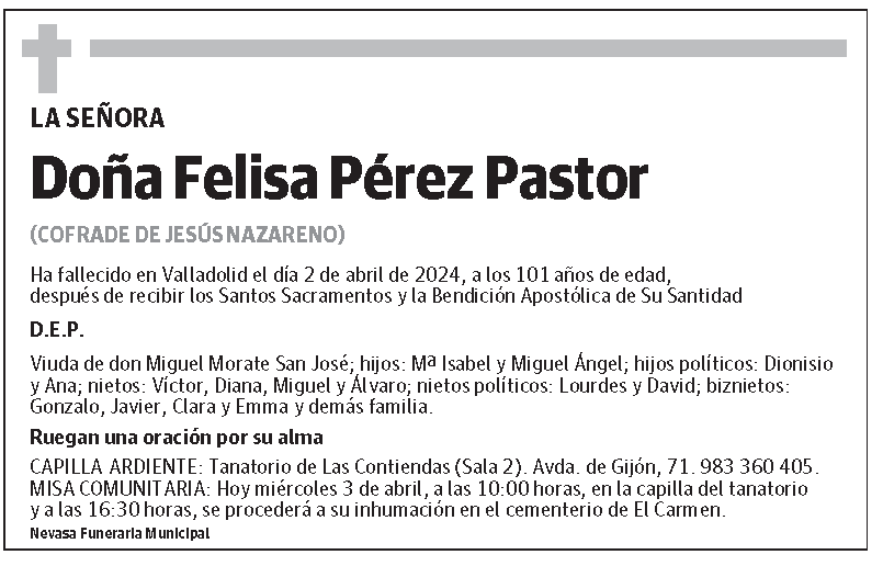Felisa Pérez Pastor