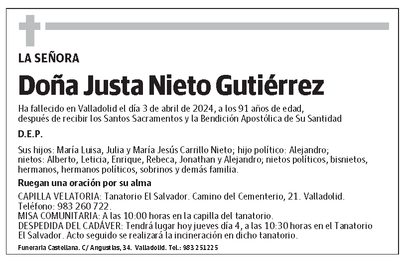 Justa Nieto Gutiérrez