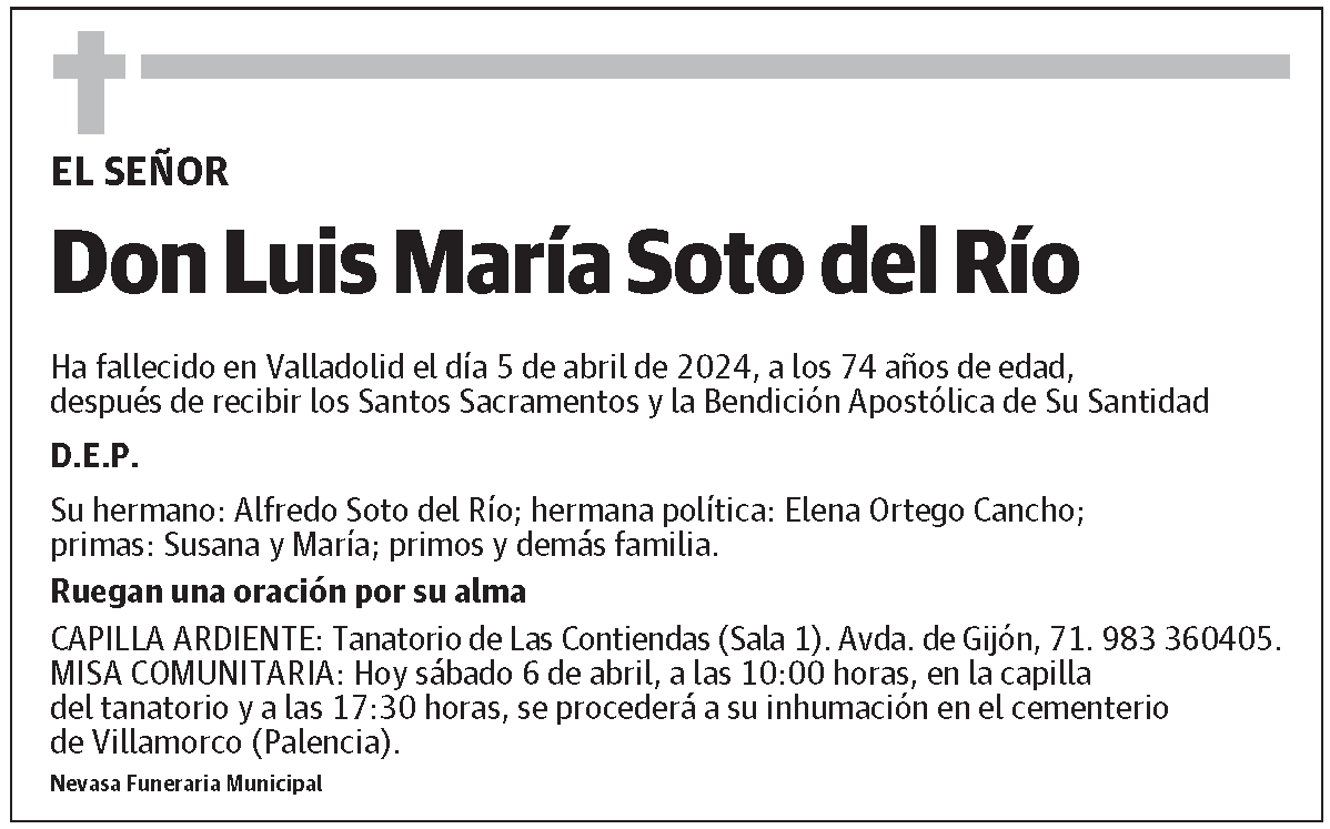 Luis María Soto del Río