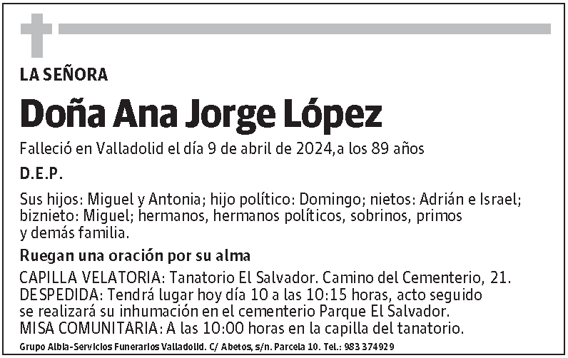 Ana Jorge López