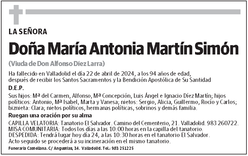 María Antonia Martín Simón