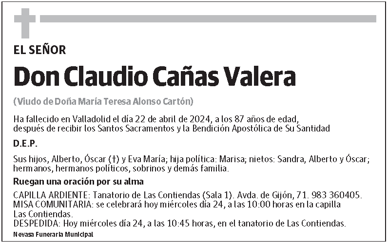 Claudio Cañas Valera