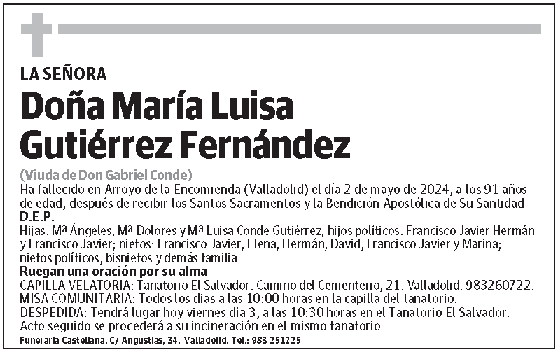 María Luisa Gutiérrez Fernández