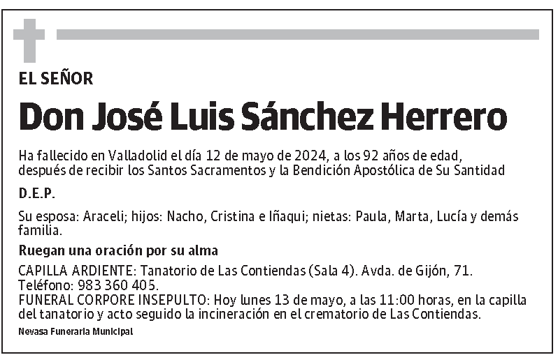 José Luis Sánchez Herrero