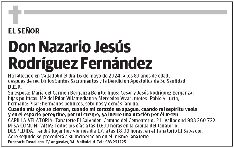 Nazario Jesús Rodríguez Fernández
