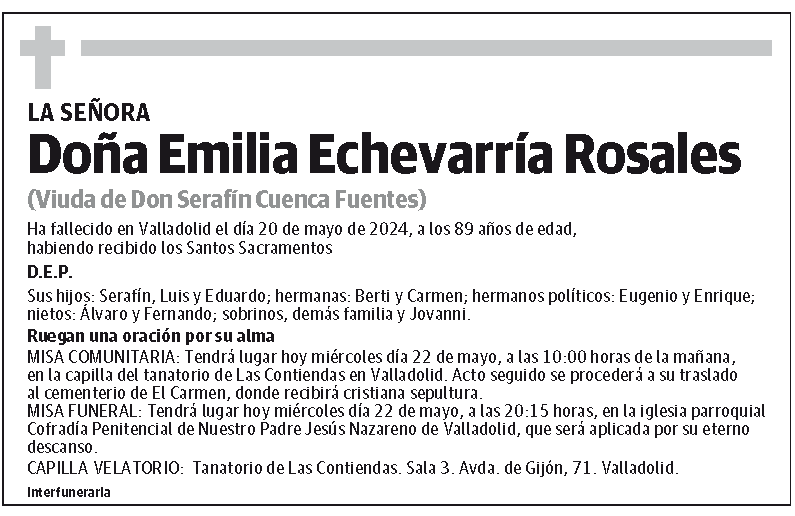 Emilia Echevarría Rosales