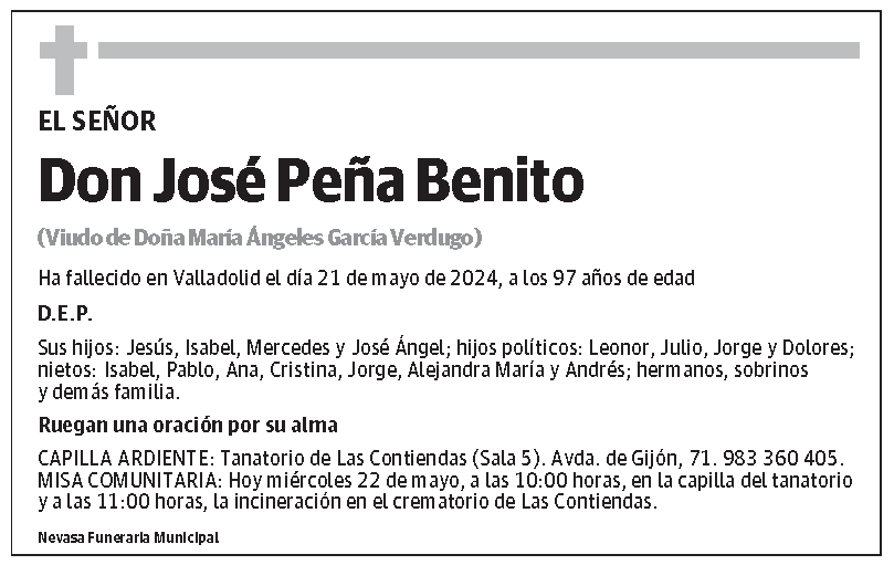 José Peña Benito