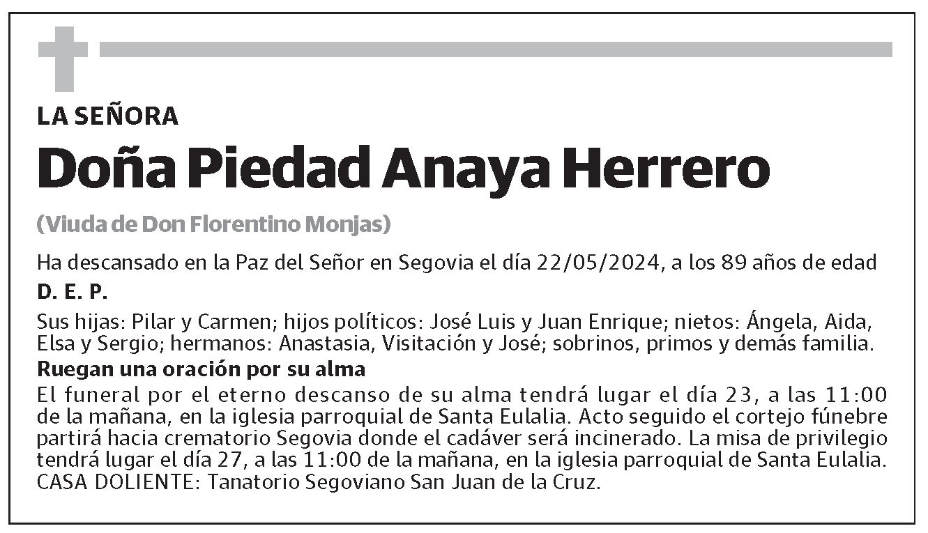 Piedad Anaya Herrero