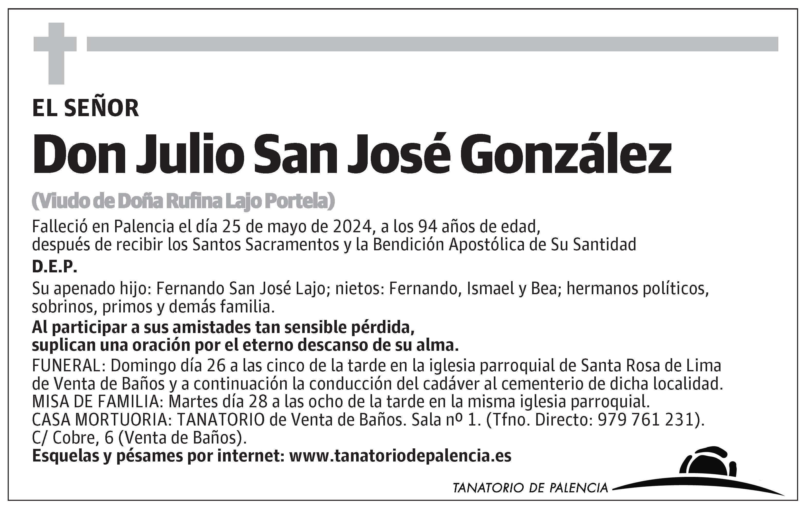 Julio San José González