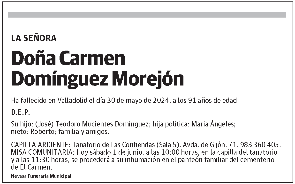 Carmen Domínguez Morejón