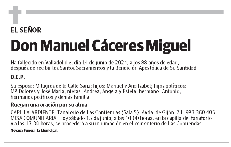 Manuel Cáceres Miguel