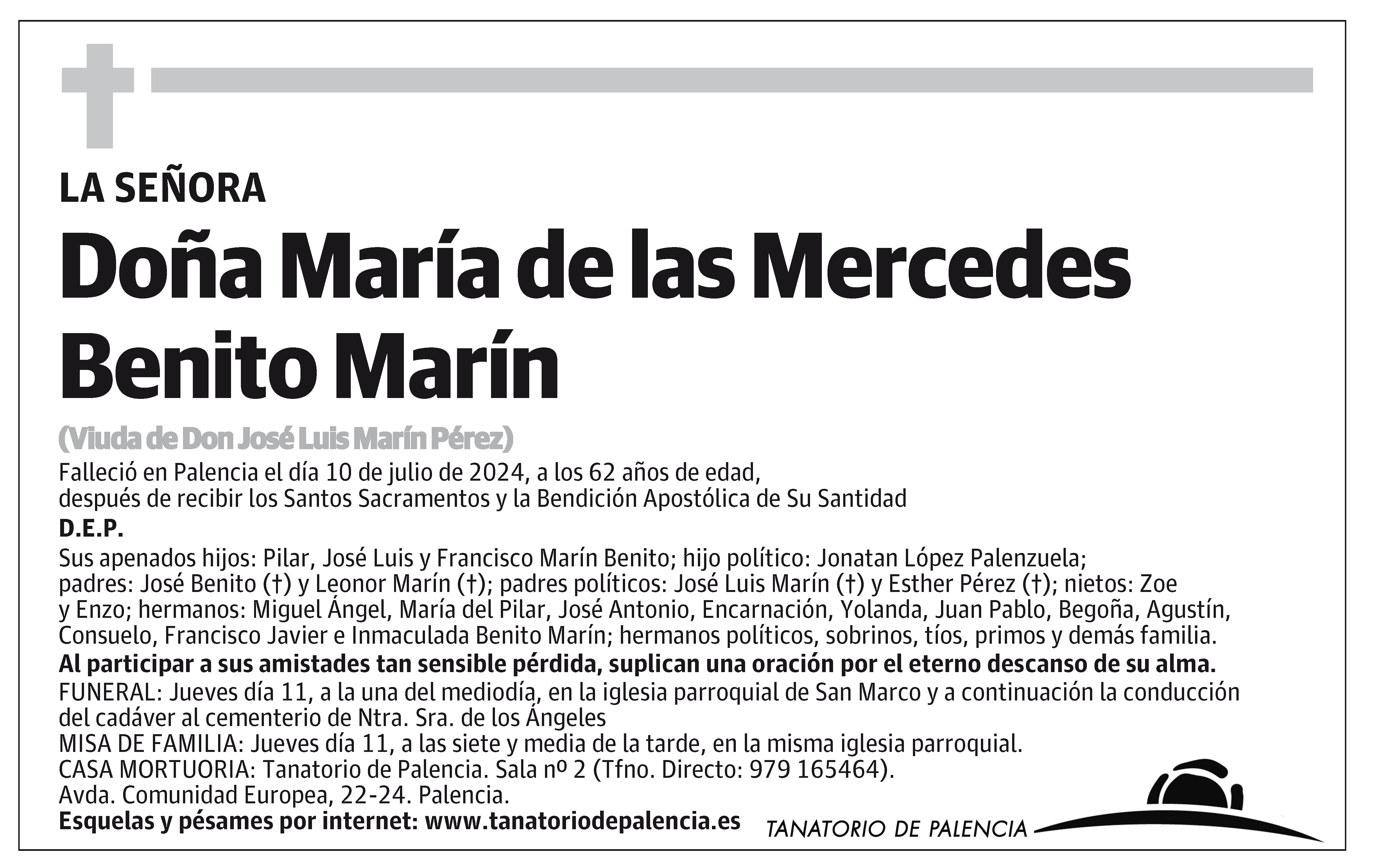María de las Mercedes Benito Marín