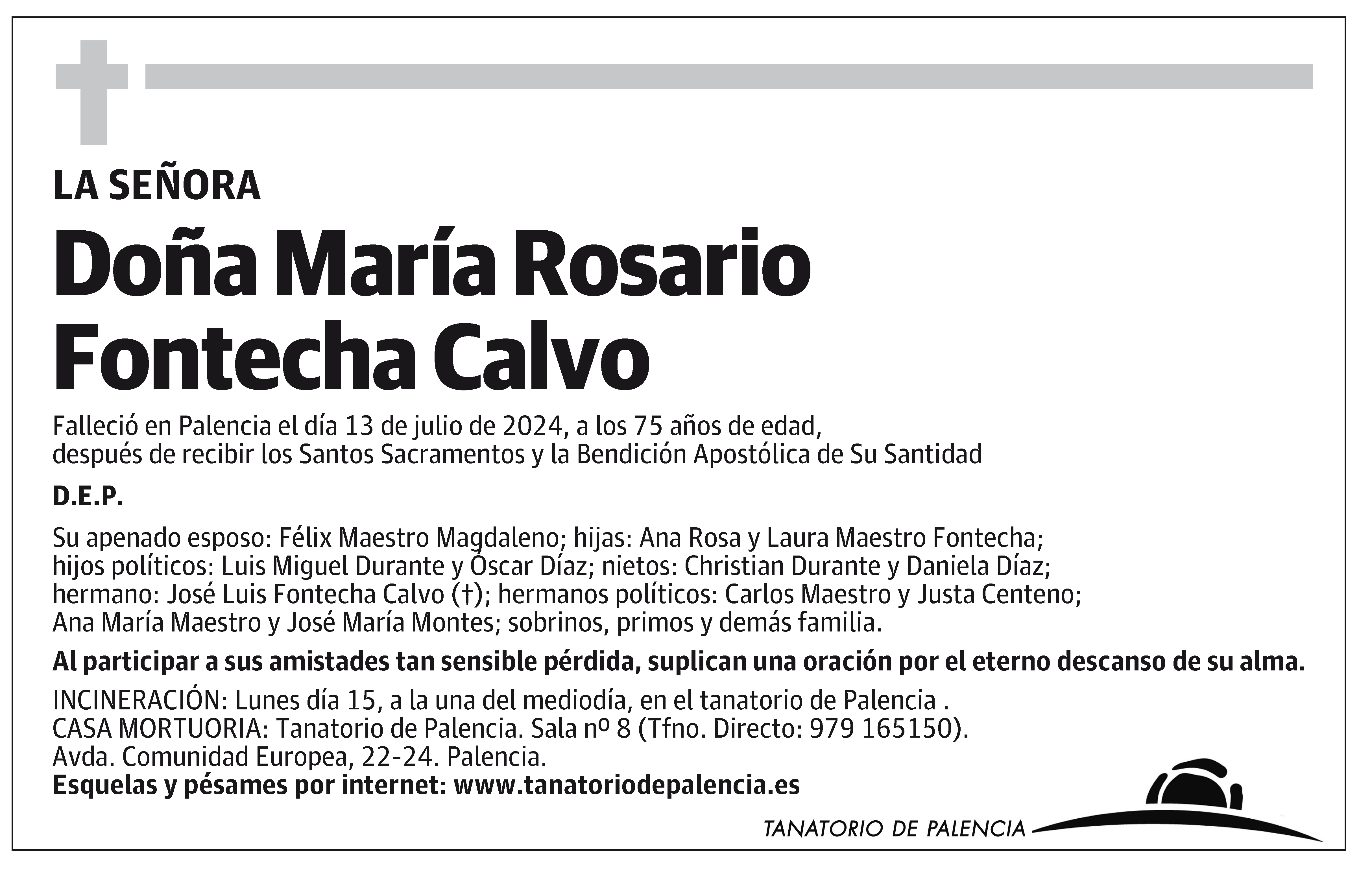 María Rosario Fontecha Calvo