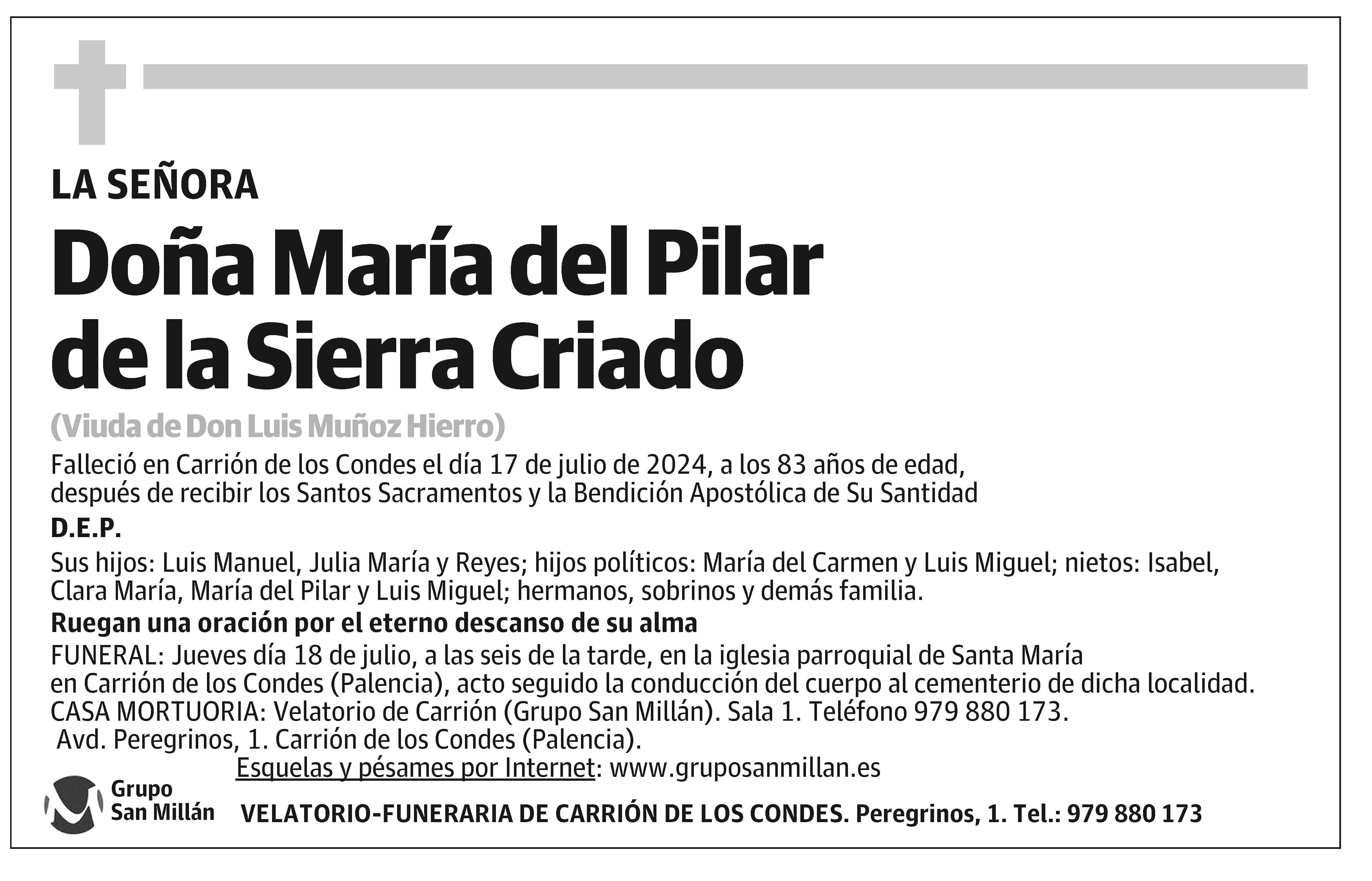 María del Pilar de la Sierra Criado