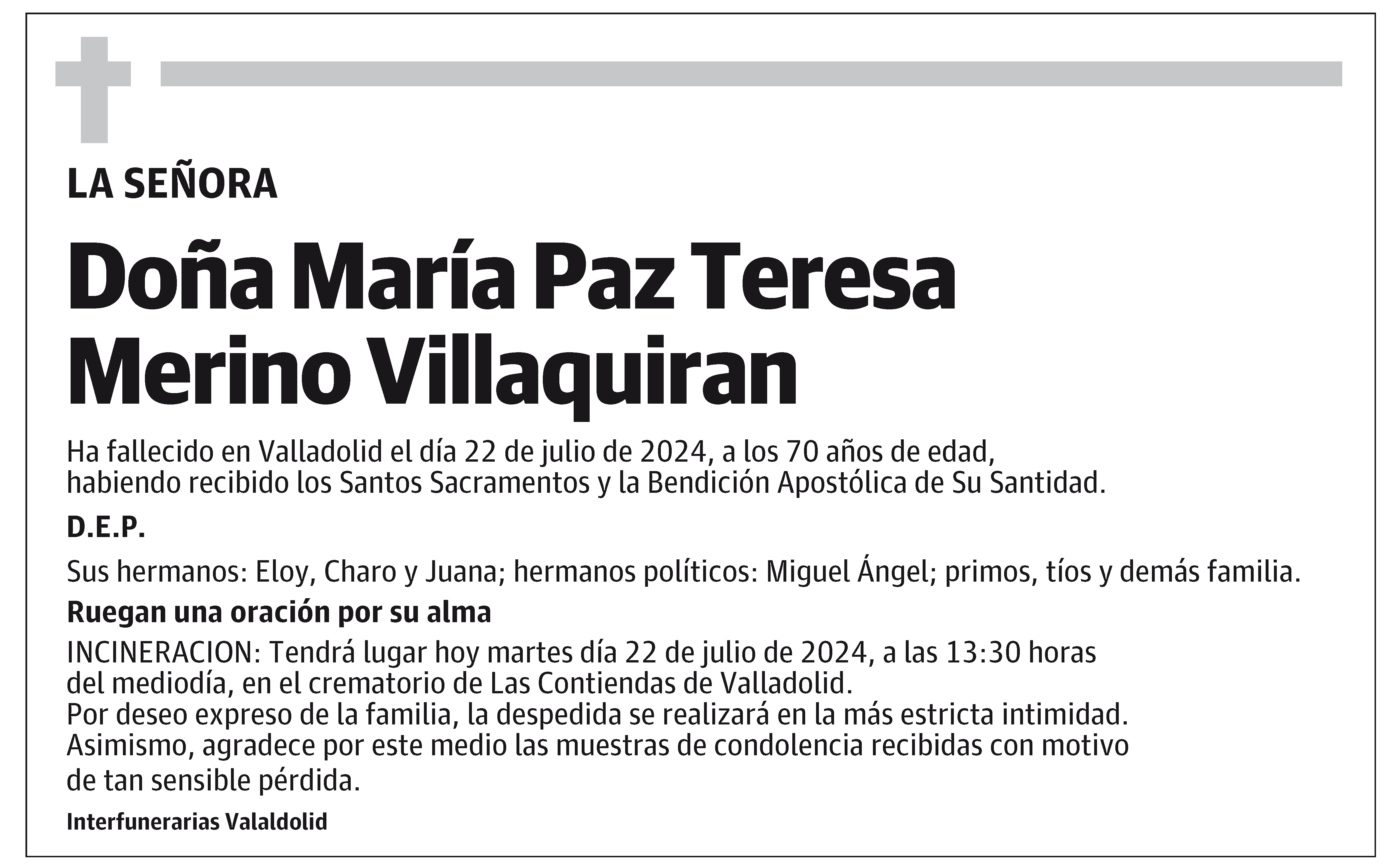 María Paz Teresa Merino Villaquiran