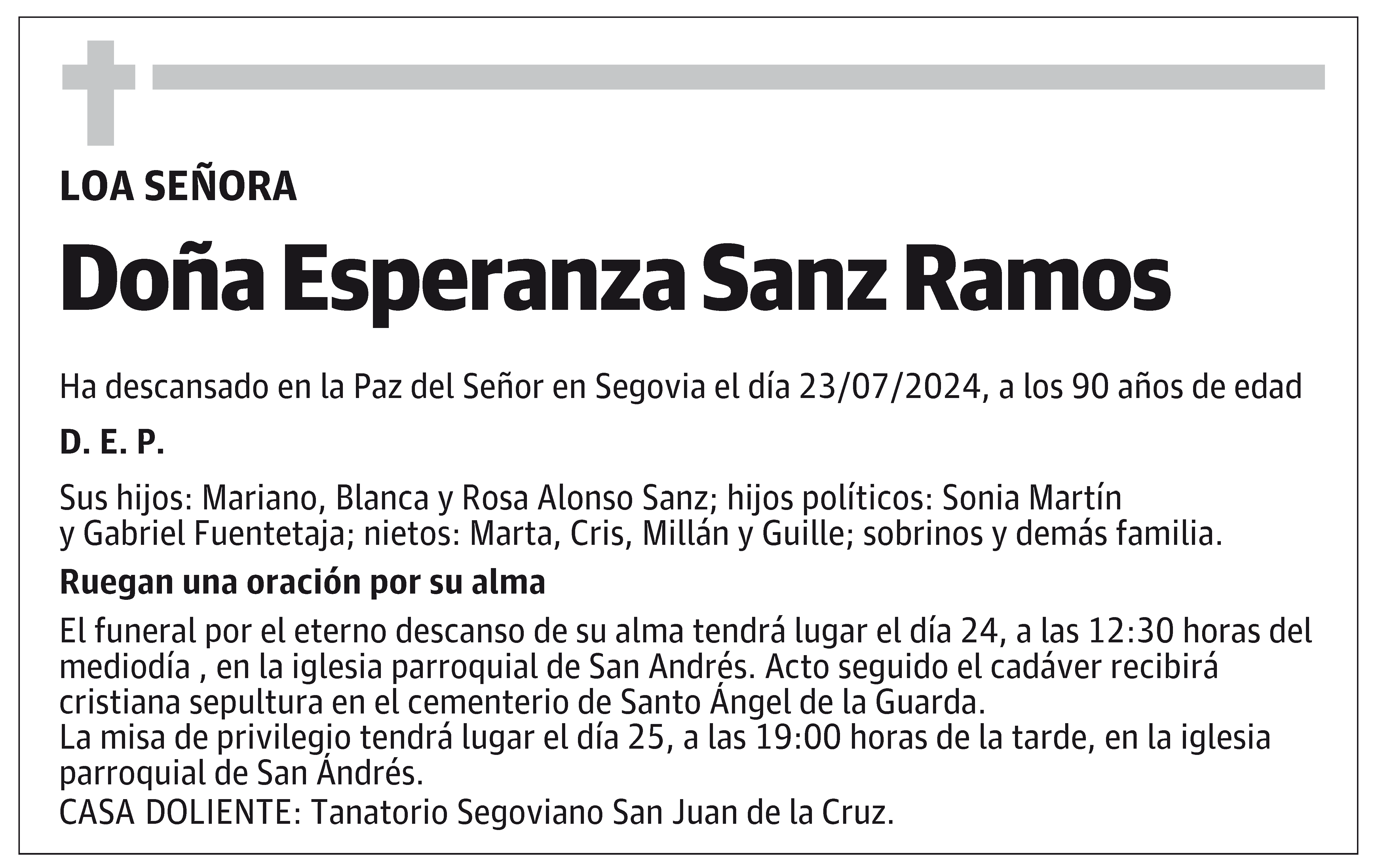 Esperanza Sanz Ramos