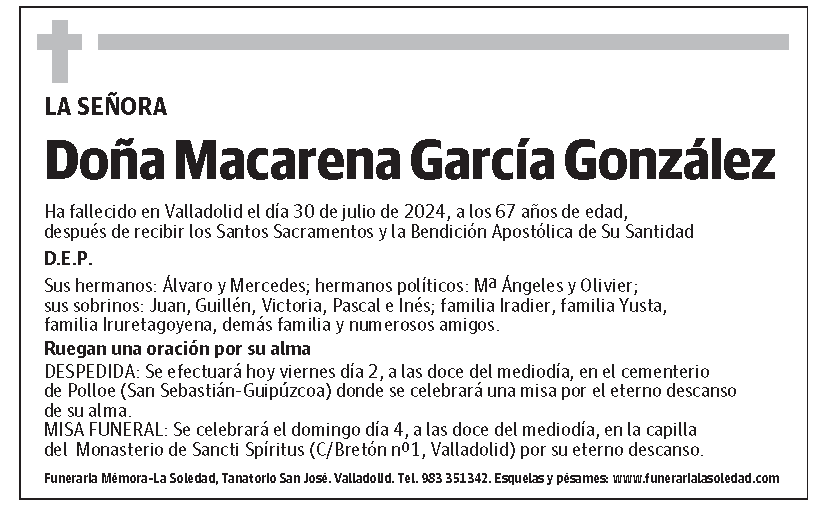 Macarena García González