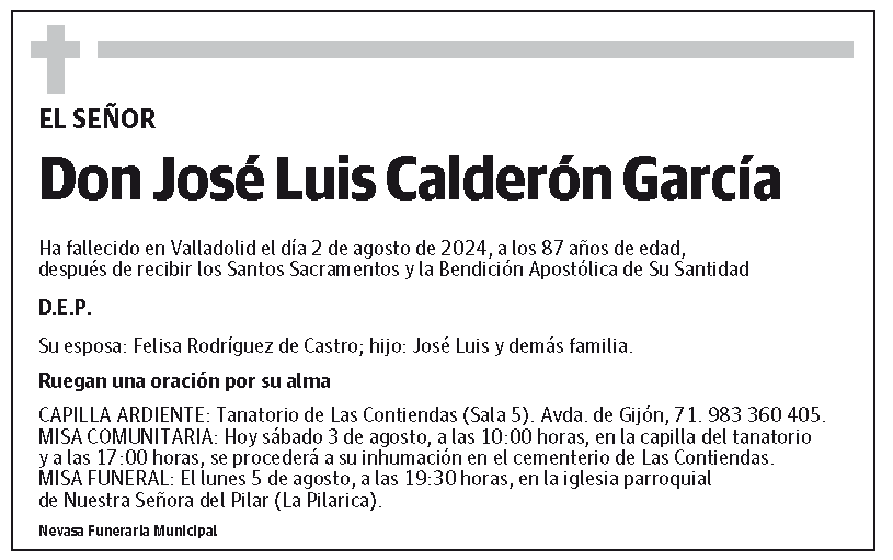 José Luis Calderón García