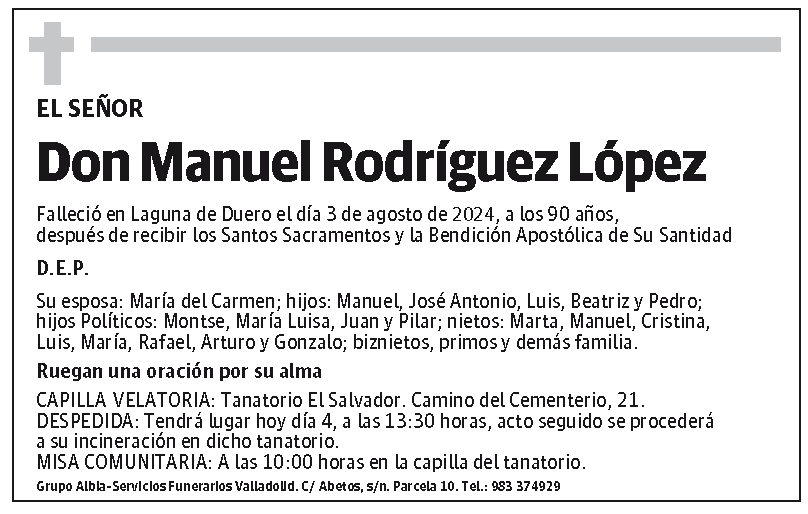 Manuel Rodríguez López
