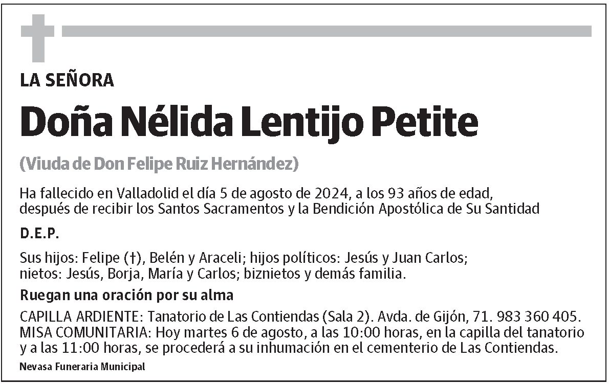 Nélida Lentijo Petite