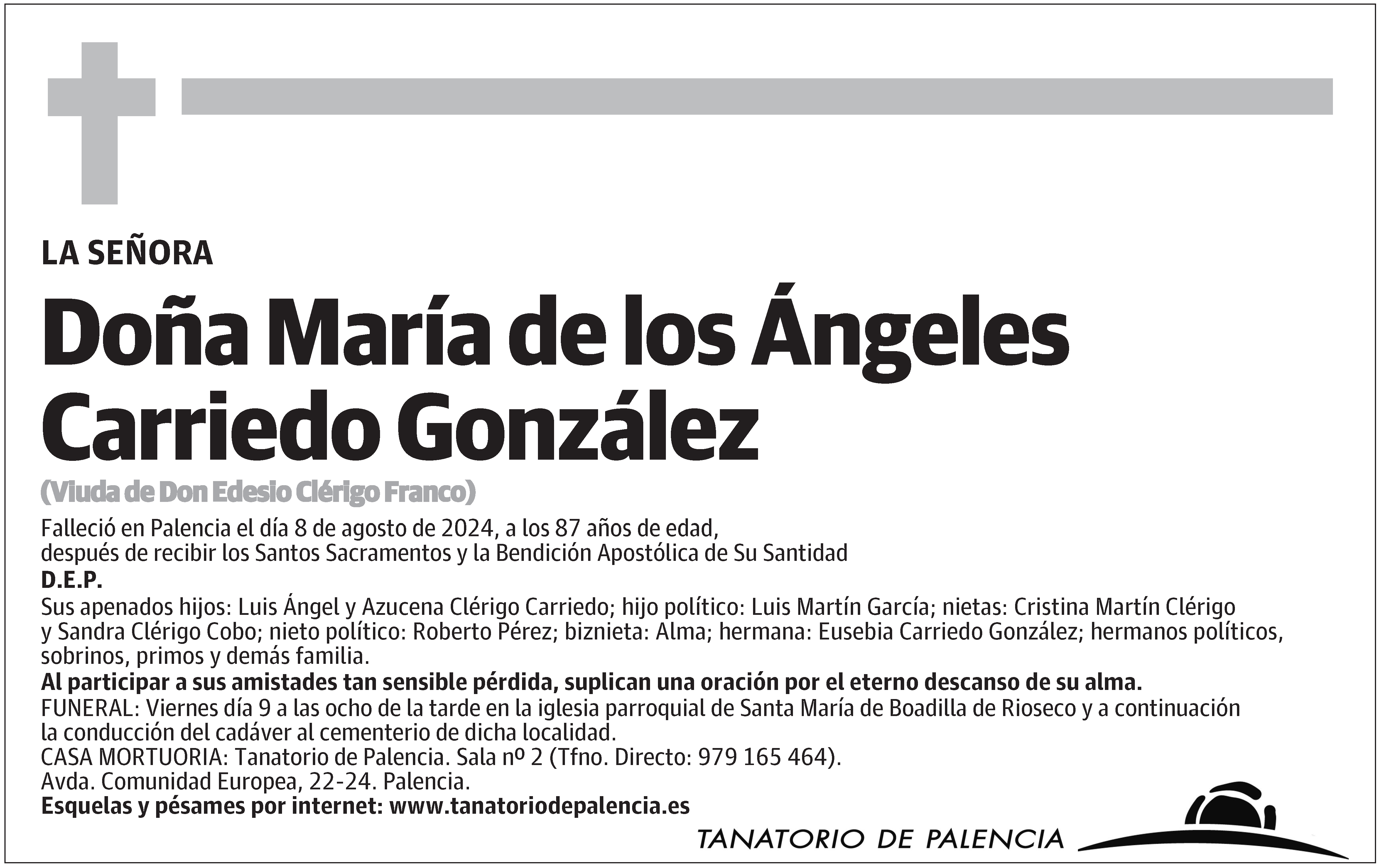 María de los Ángeles Carriedo González