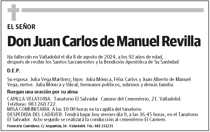 Juan Carlos de Manuel Revilla