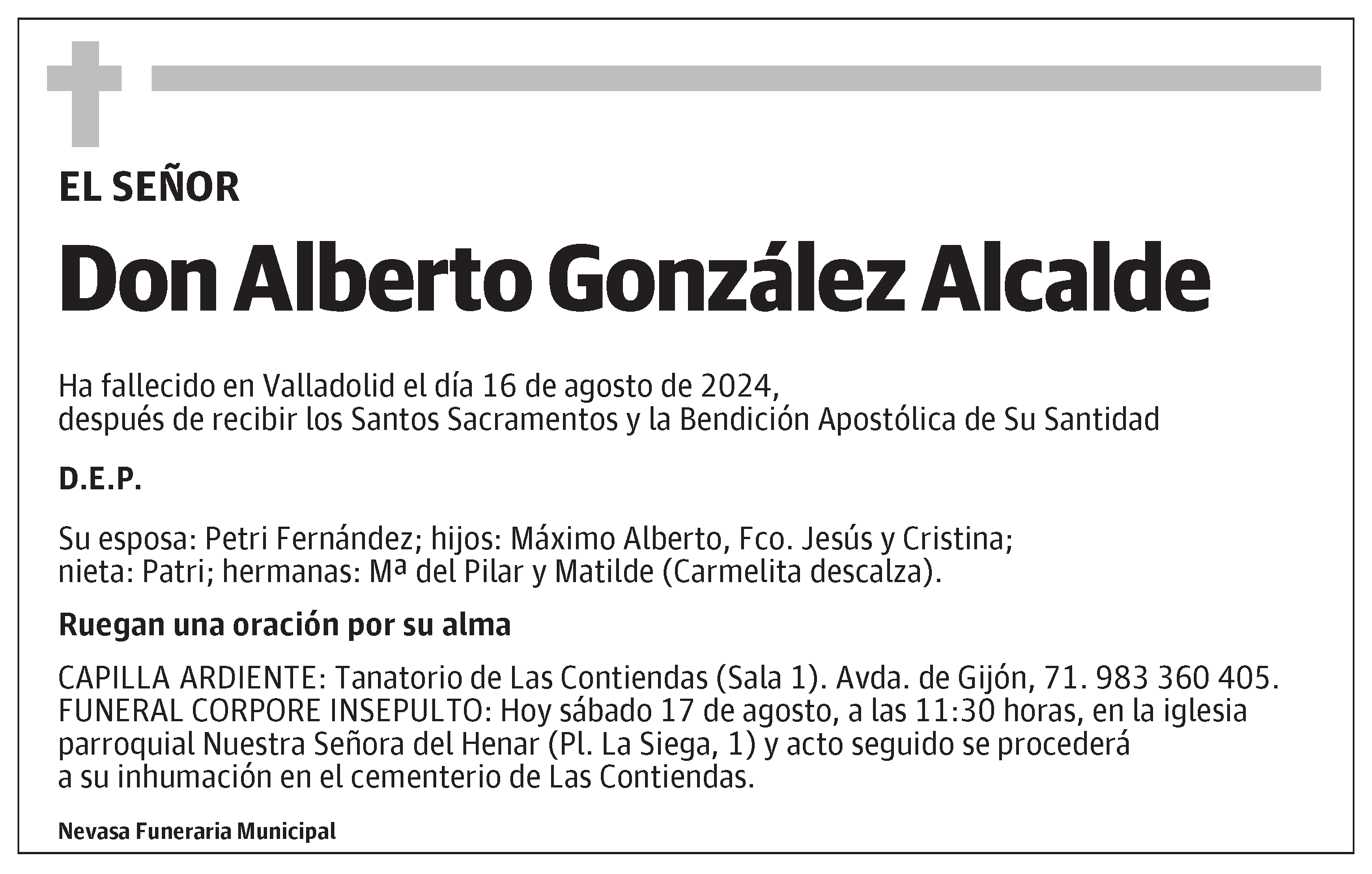 Alberto González Alcalde