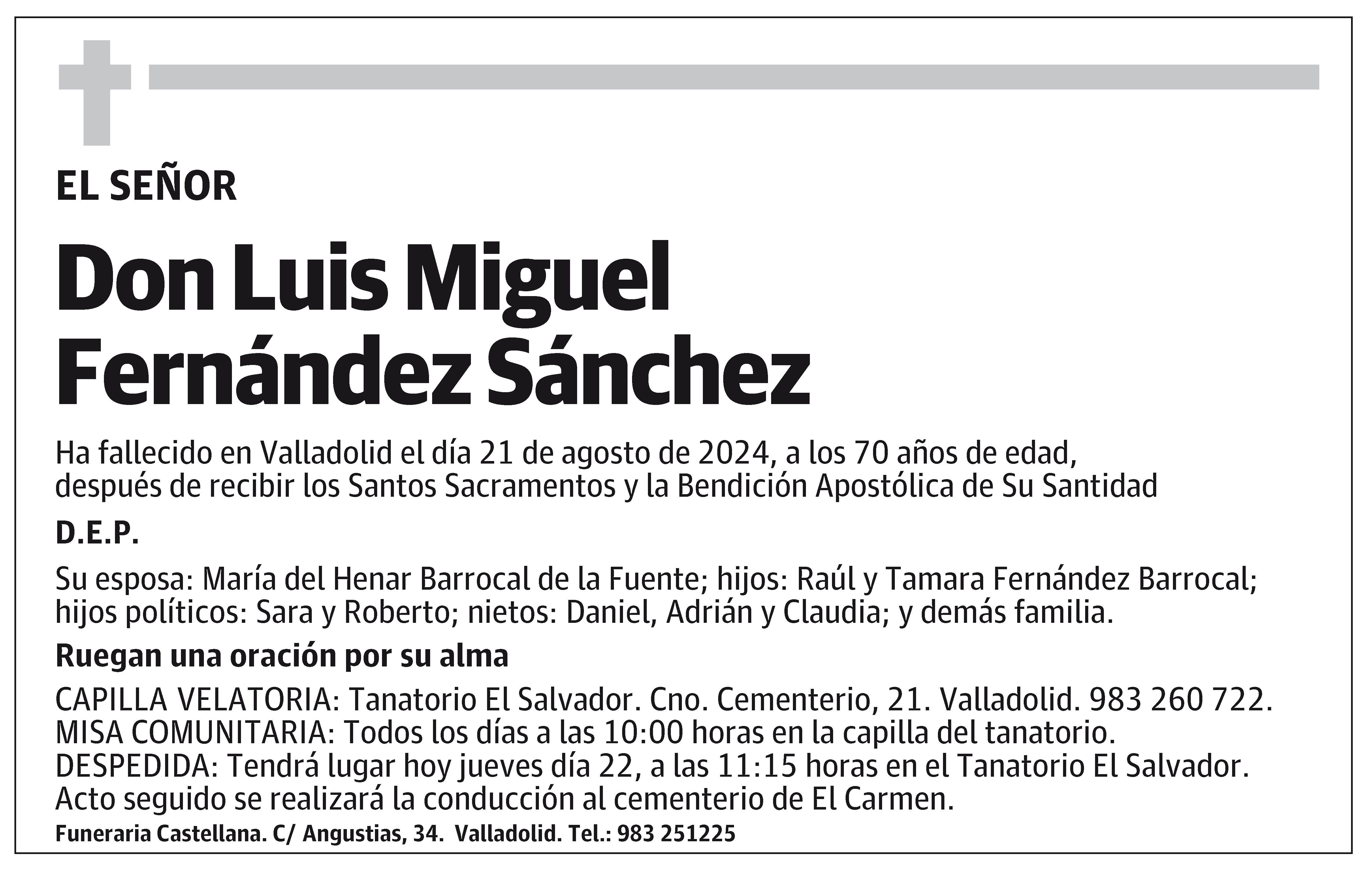 Luis Miguel Fernández Sánchez