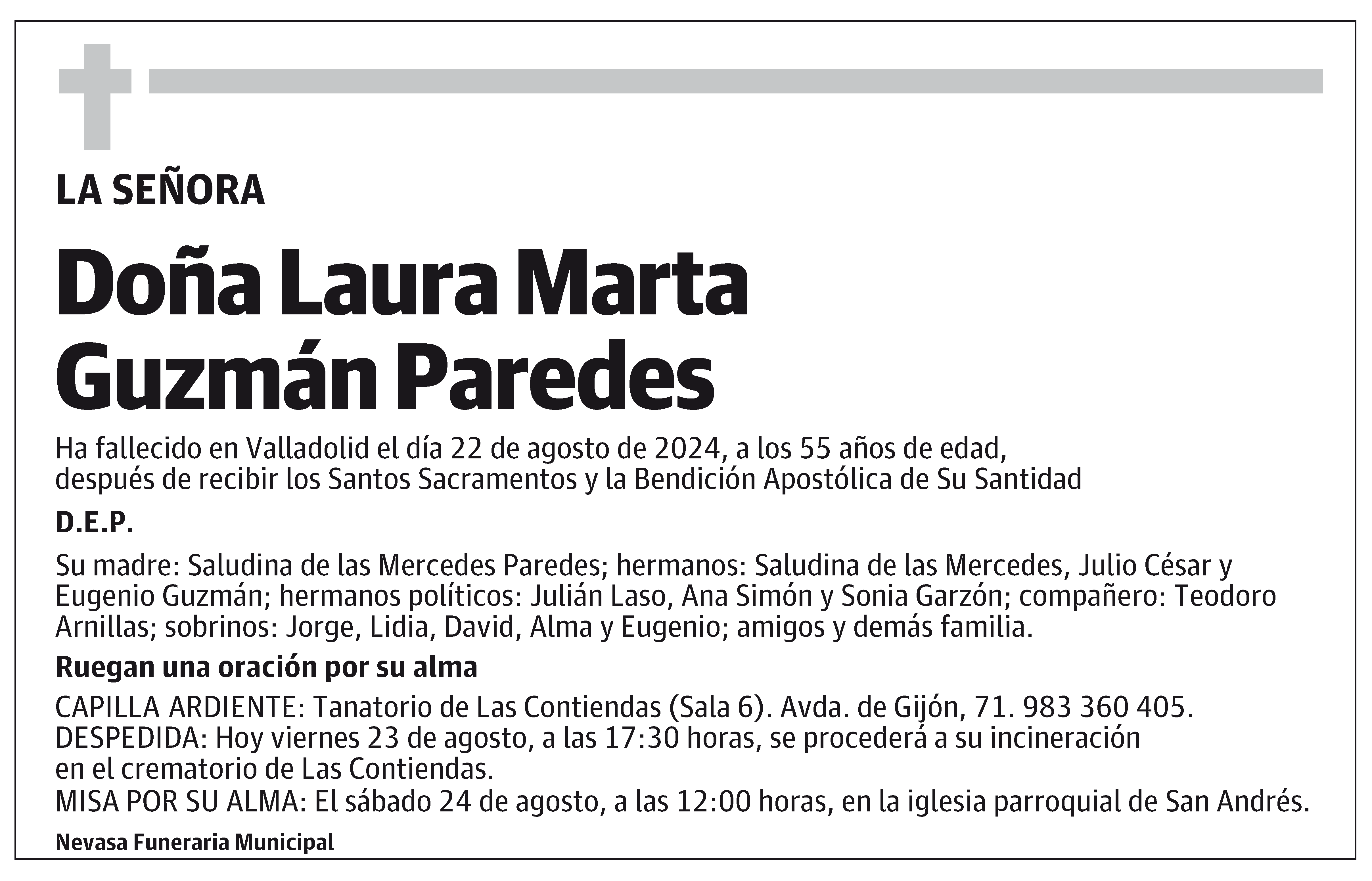 Laura Marta Guzmán Paredes