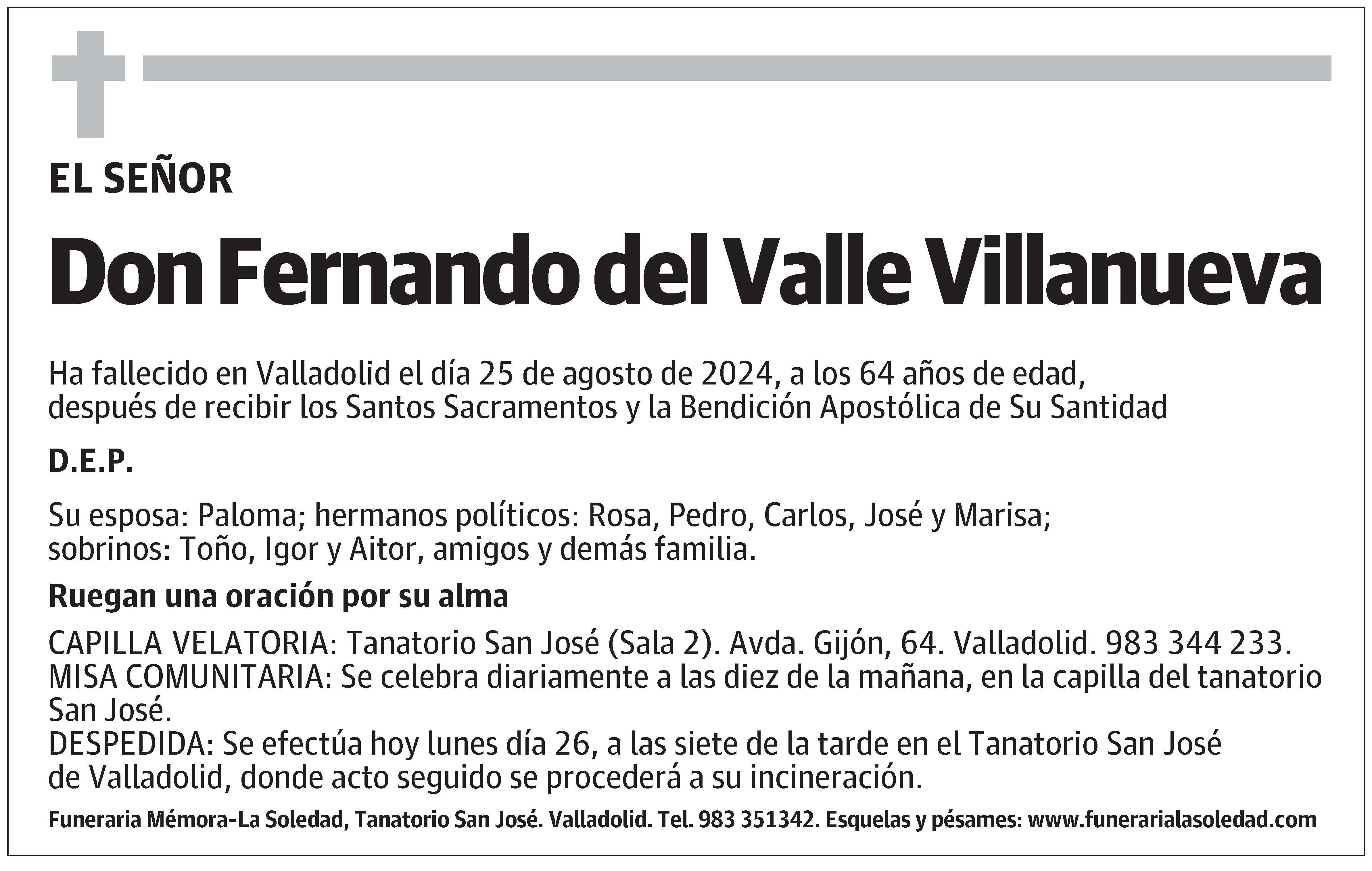 Fernando del Valle Villanueva